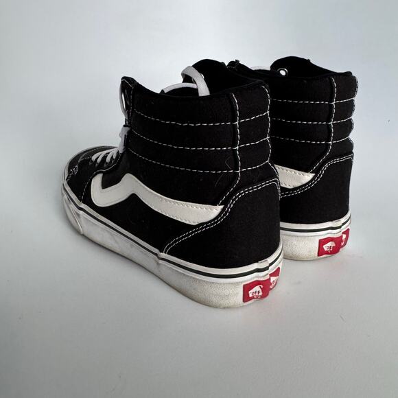 Vans Sk8-Hi High-Top Sneakers 🖤🤍 Womens sz 8.5 - Picture 6 of 9